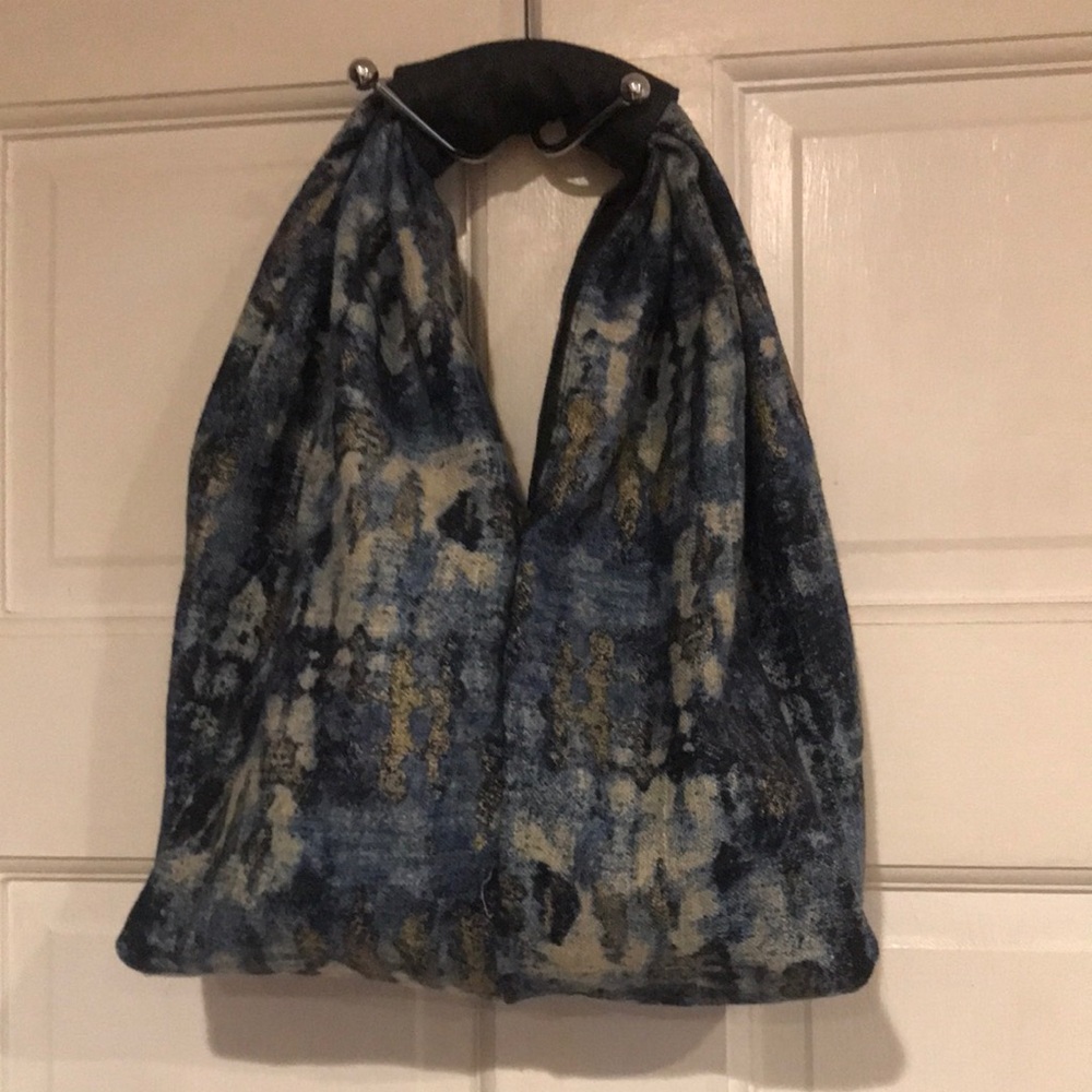 Patterned Hobo Bag